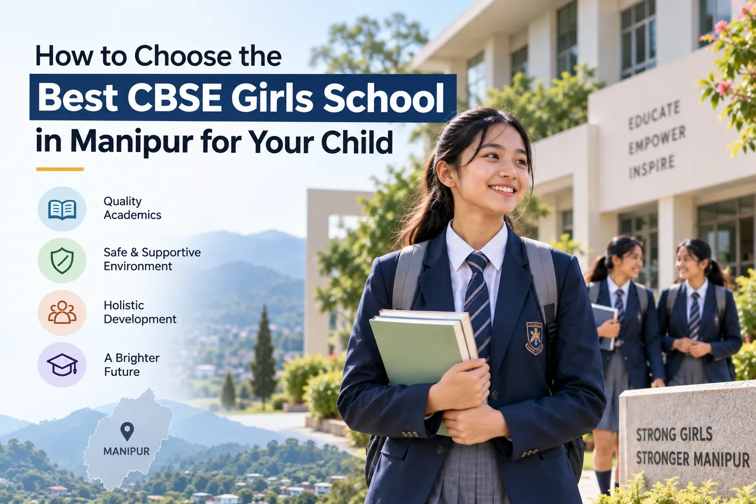 How to Choose the Best CBSE Girls School in Manipur for Your Child