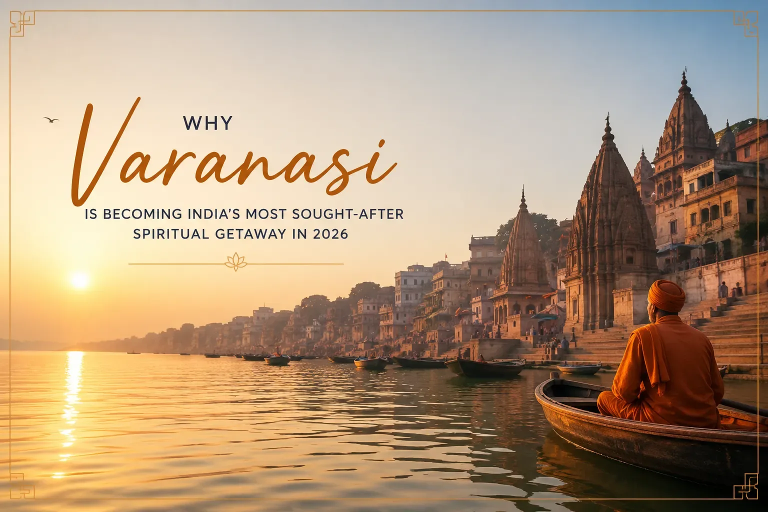 Why Varanasi Is Becoming India's Most Sought-After Spiritual Getaway in 2026
