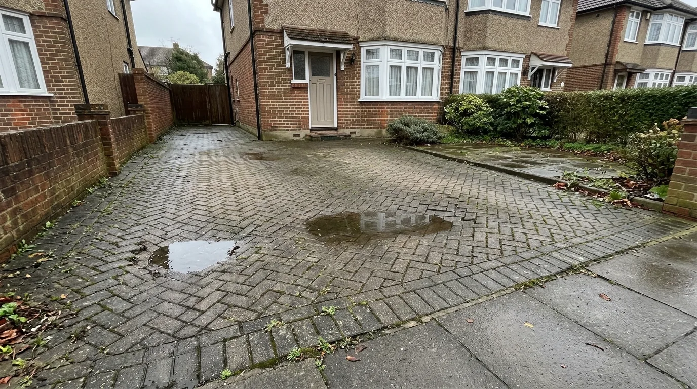 How to Fix a Sunken or Uneven Block Paving Driveway in Enfield