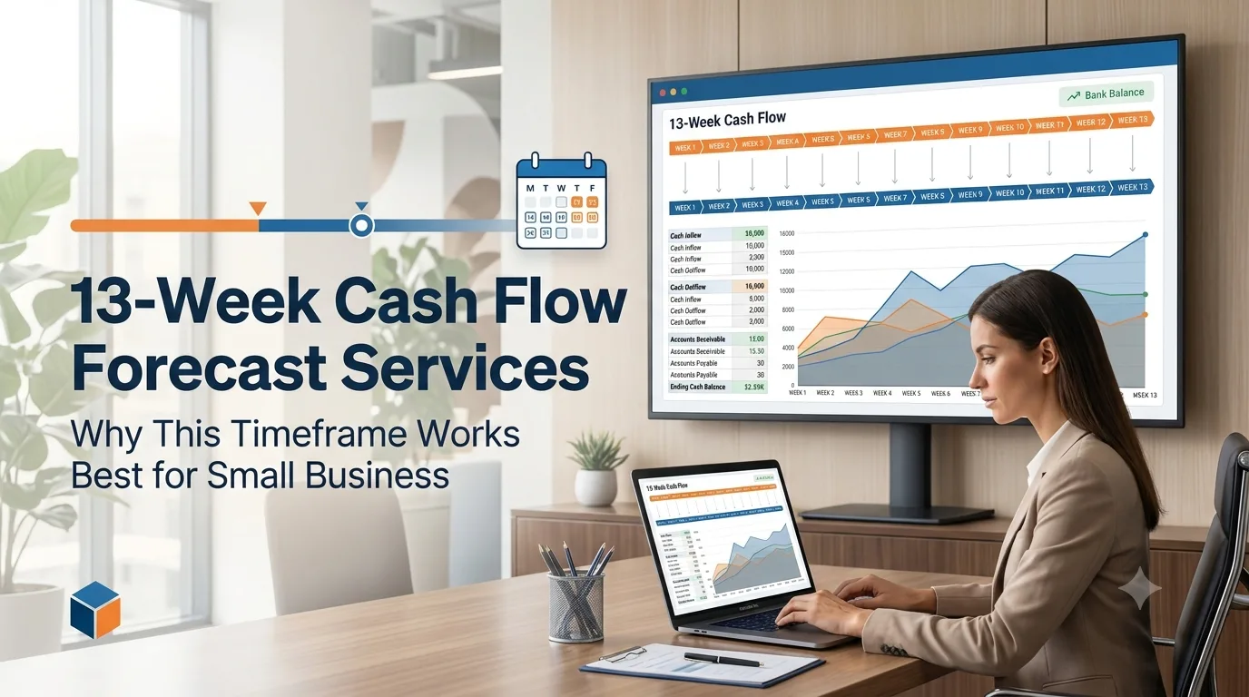 13-Week Cash Flow Forecast Services: Why This Timeframe Works Best for Small Business