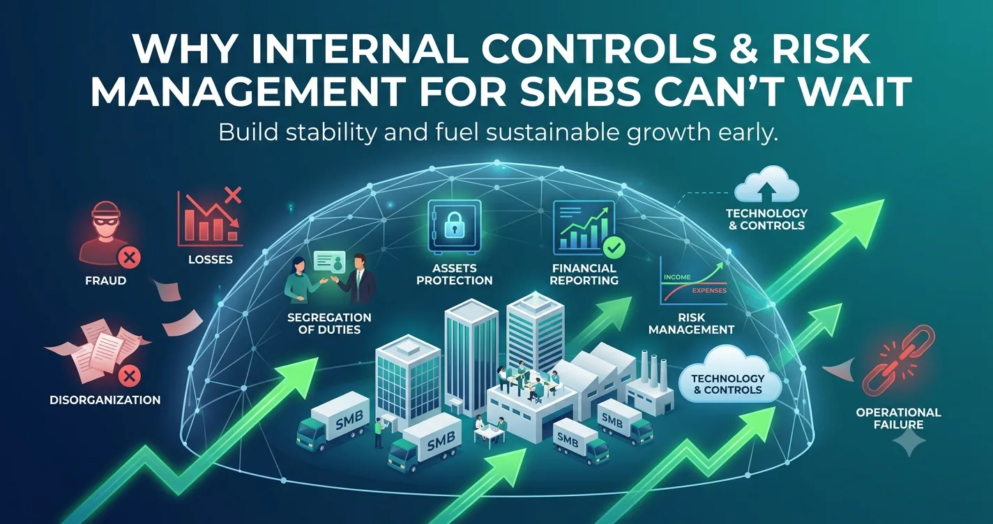 Why Internal Controls and Risk Management for SMBs Can't Wait
