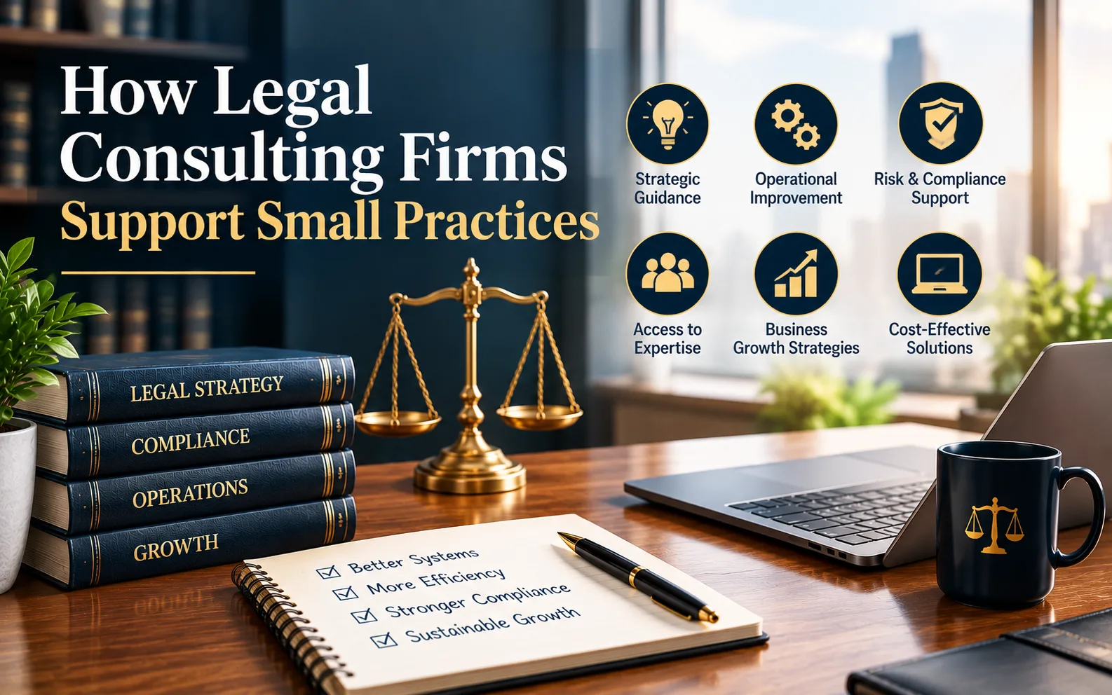 How Legal Consulting Firms Support Small Practices