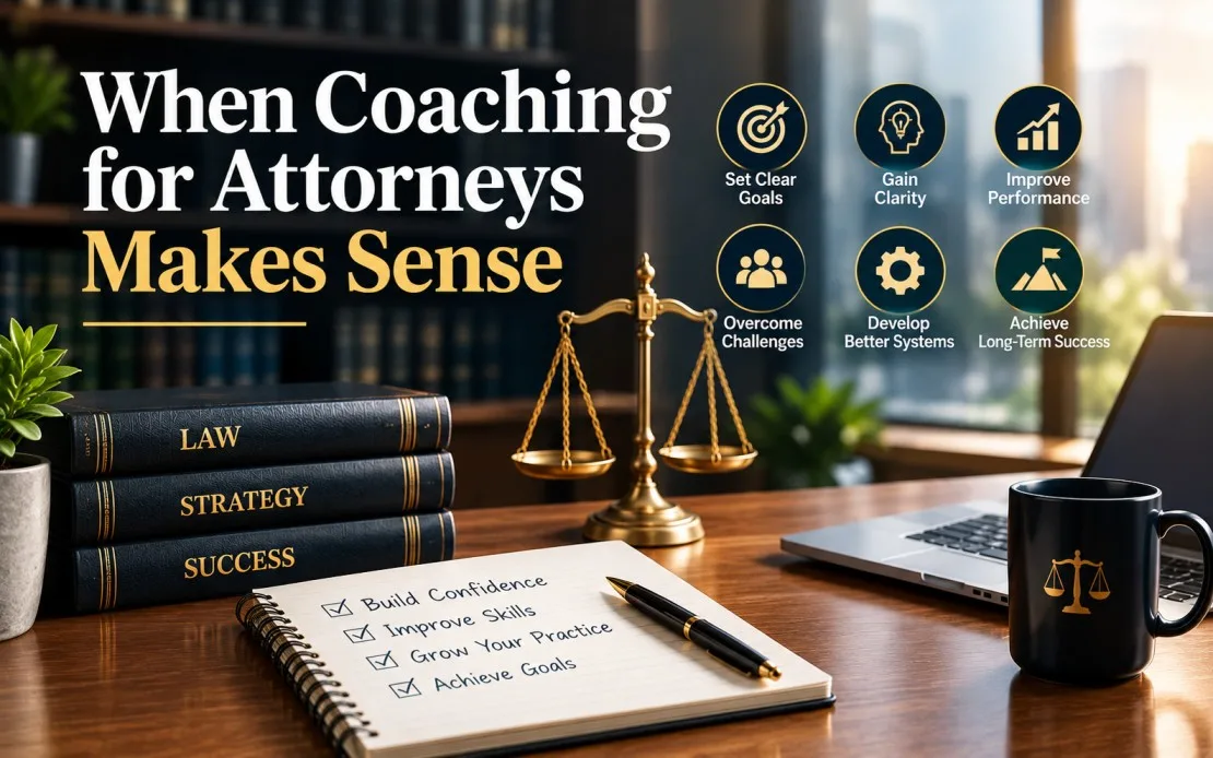 When Coaching for Attorneys Makes Sense