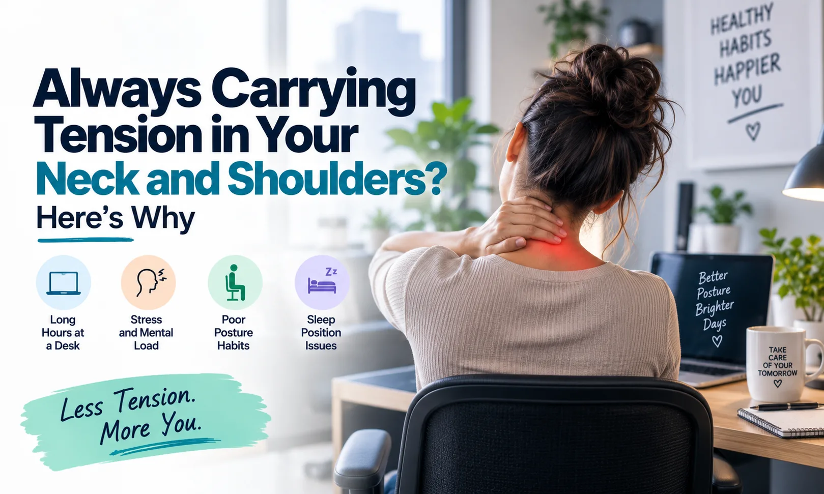 Always Carrying Tension in Your Neck and Shoulders? Here’s Why