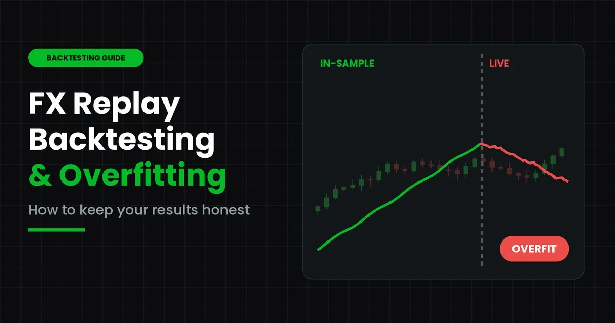 FX Replay Backtesting Platform and Overfitting: How to Keep Your Results Honest