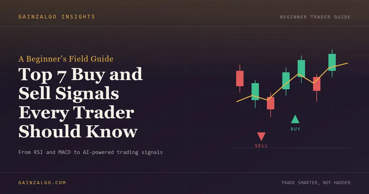 Top 7 Buy and Sell Signals Every Beginner Trader Should Know