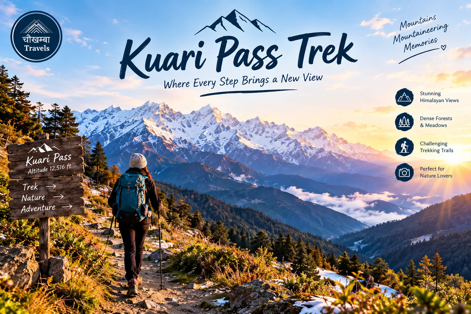 Kuari Pass Trek Packing List: What to Carry for a Safe Himalayan Trek