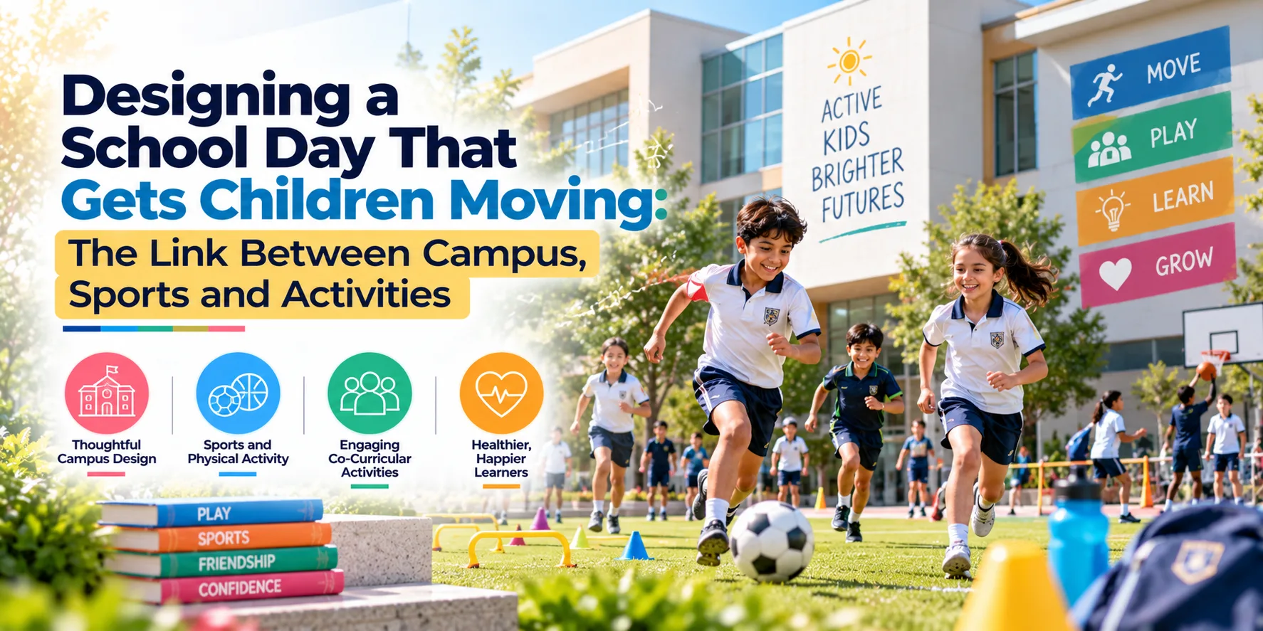 Designing a School Day That Gets Children Moving: The Link Between Campus, Sports and Activities