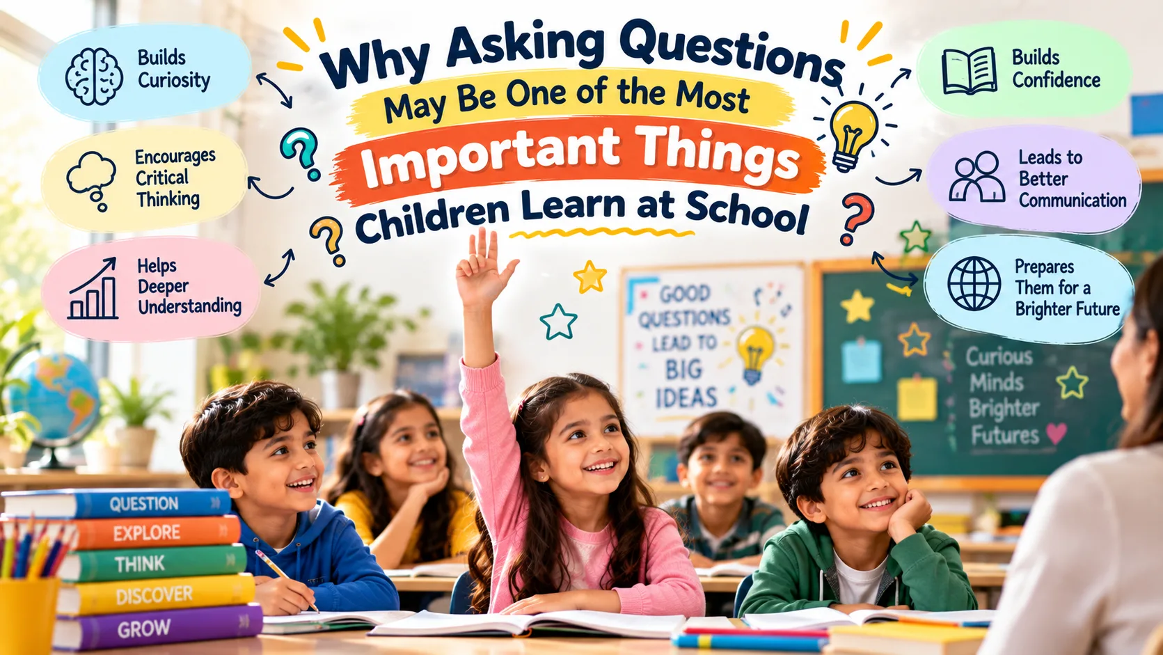 Why Asking Questions May Be One of the Most Important Things Children Learn at School