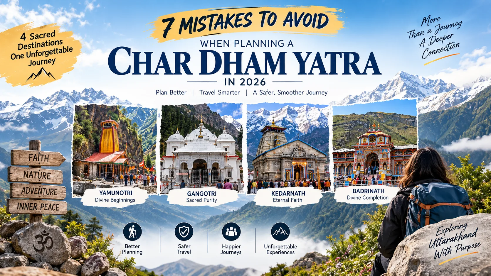 7 Mistakes to Avoid When Planning a Char Dham Yatra in 2026