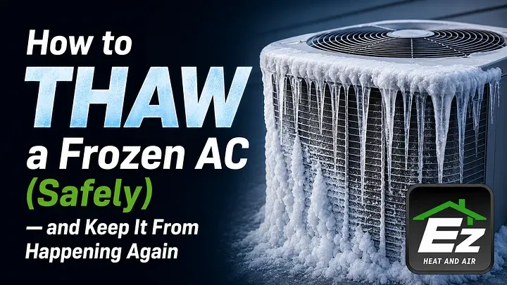 How to Thaw a Frozen AC (Safely) — and Keep It From Happening Again