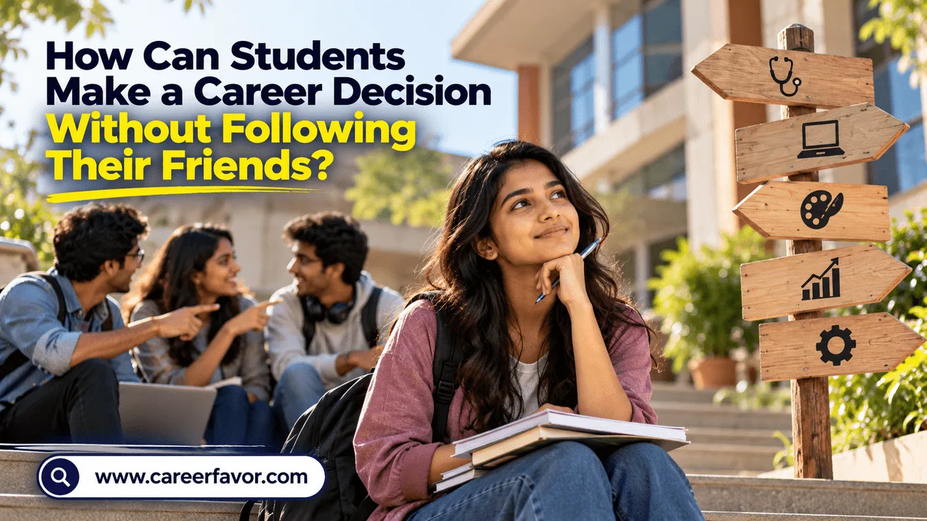 How Can Students Make a Career Decision Without Following Their Friends?