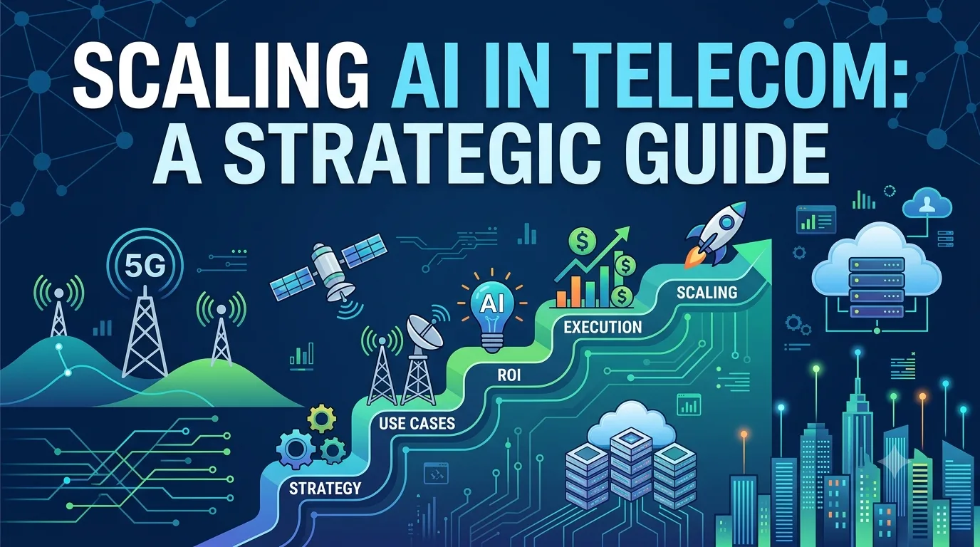 Scaling AI in Telecom: A Strategic Guide to High-Value Use Cases, ROI, and Execution