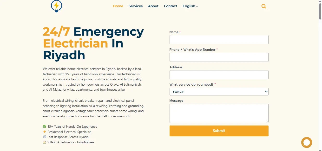 Electrical Services in Riyadh: Safety, Maintenance, and Professional Support