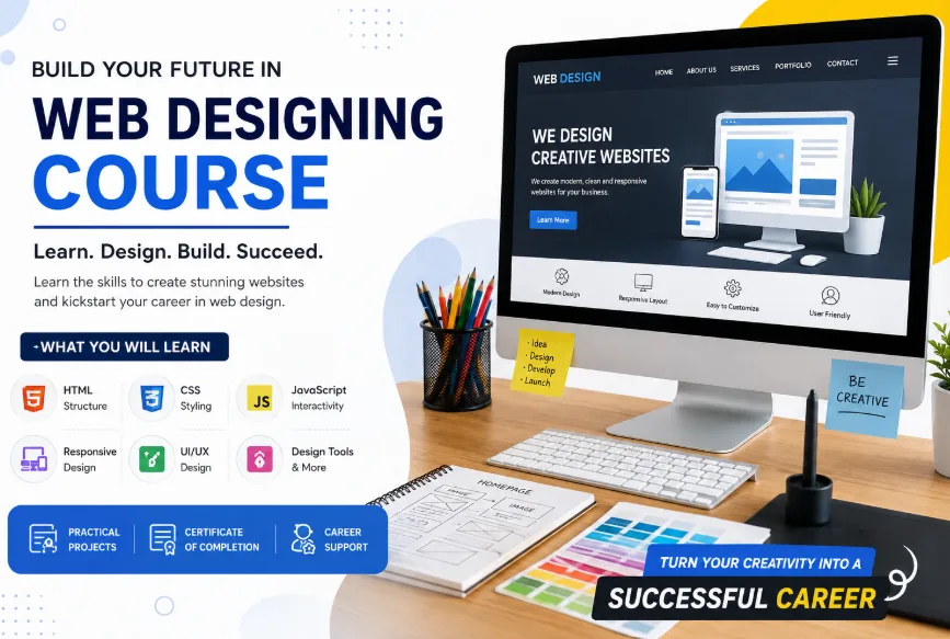 Designing Course: Learn Modern Website Design and Build a Successful Career Web