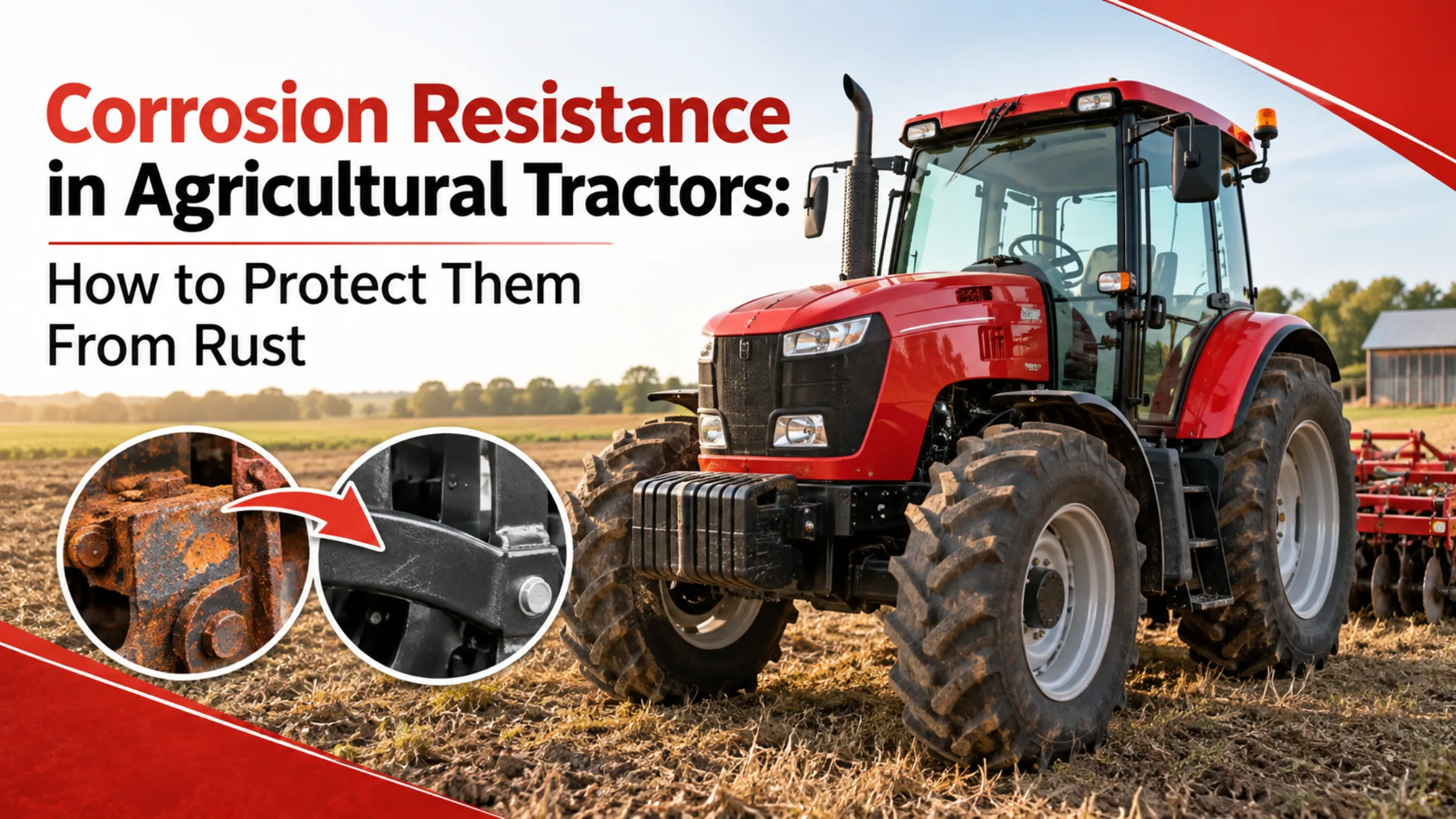 Corrosion Resistance in Agricultural Tractors: How to Protect Them From Rust
