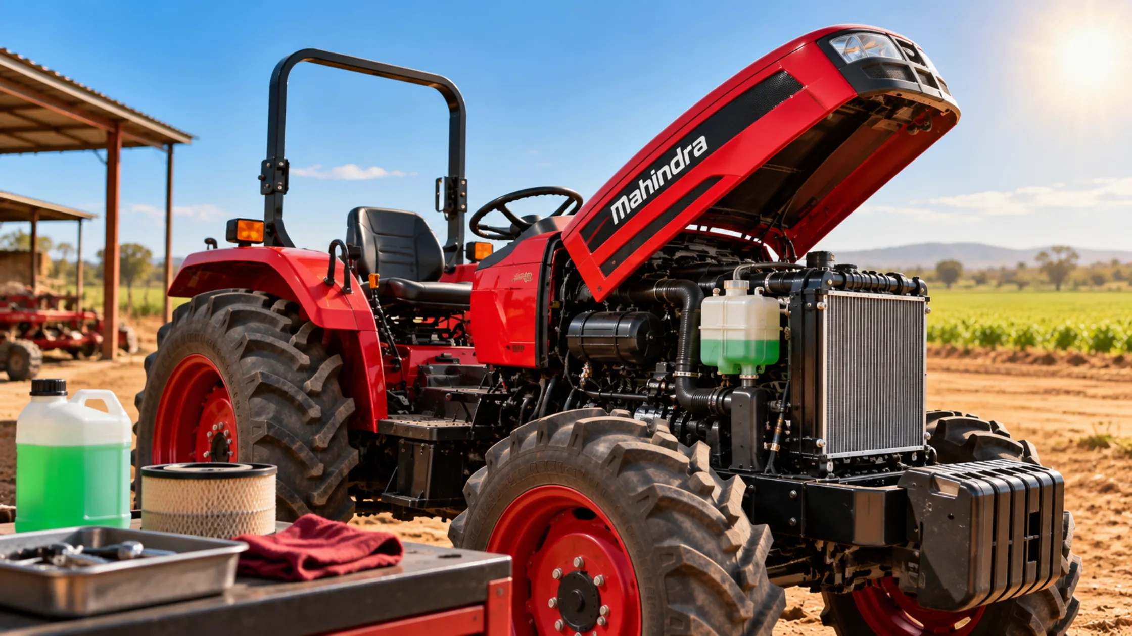 How to Maintain Your Mahindra Tractor Cooling System During Summer