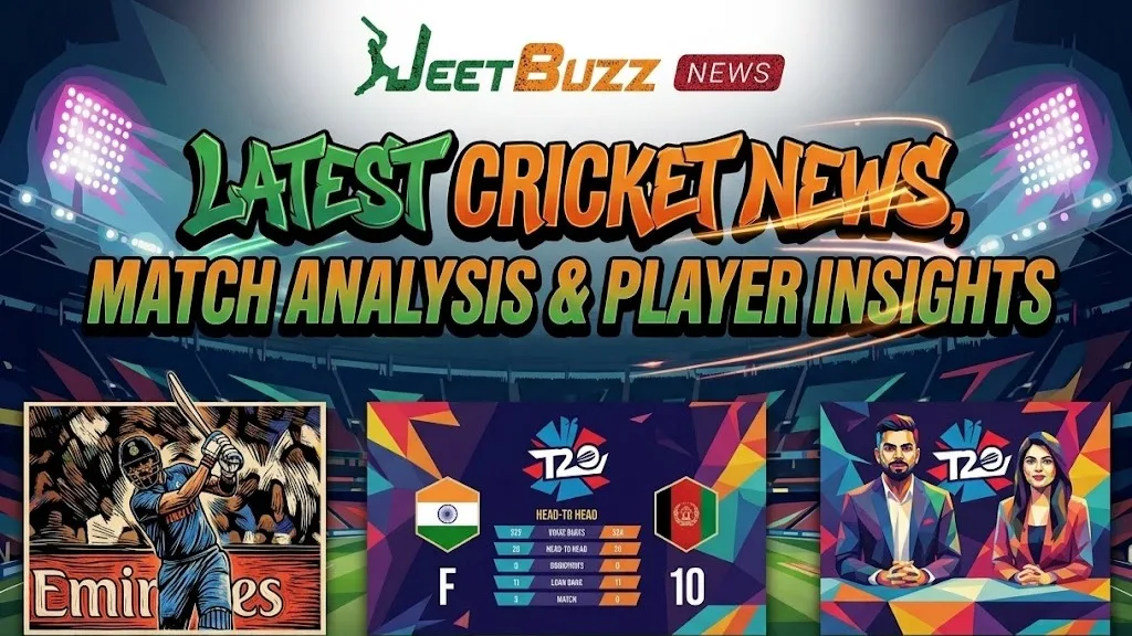 Latest Cricket News, Match Analysis & Player Insights | JeetBuzz News
