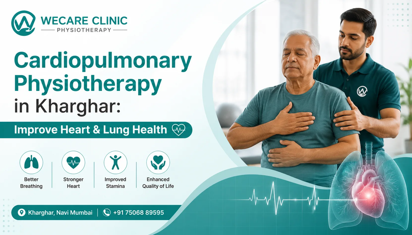 Cardiopulmonary Physiotherapy in Kharghar: Improve Heart & Lung Health