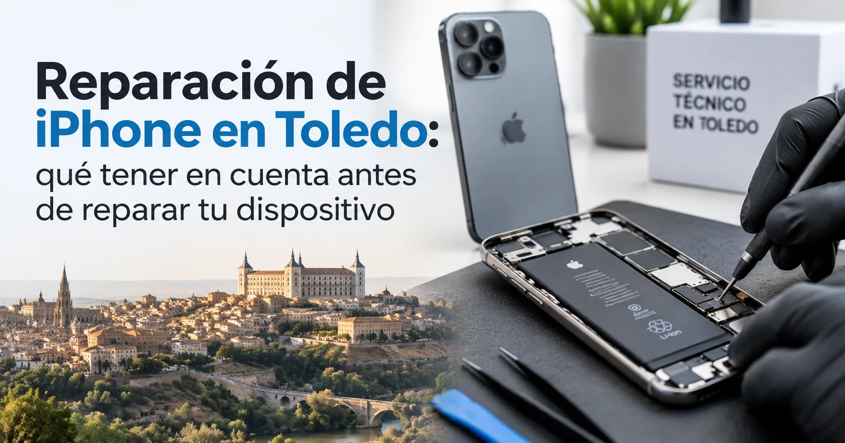 Reparación de iPhone en Toledo: qué tener en cuenta antes de reparar tu dispositivo