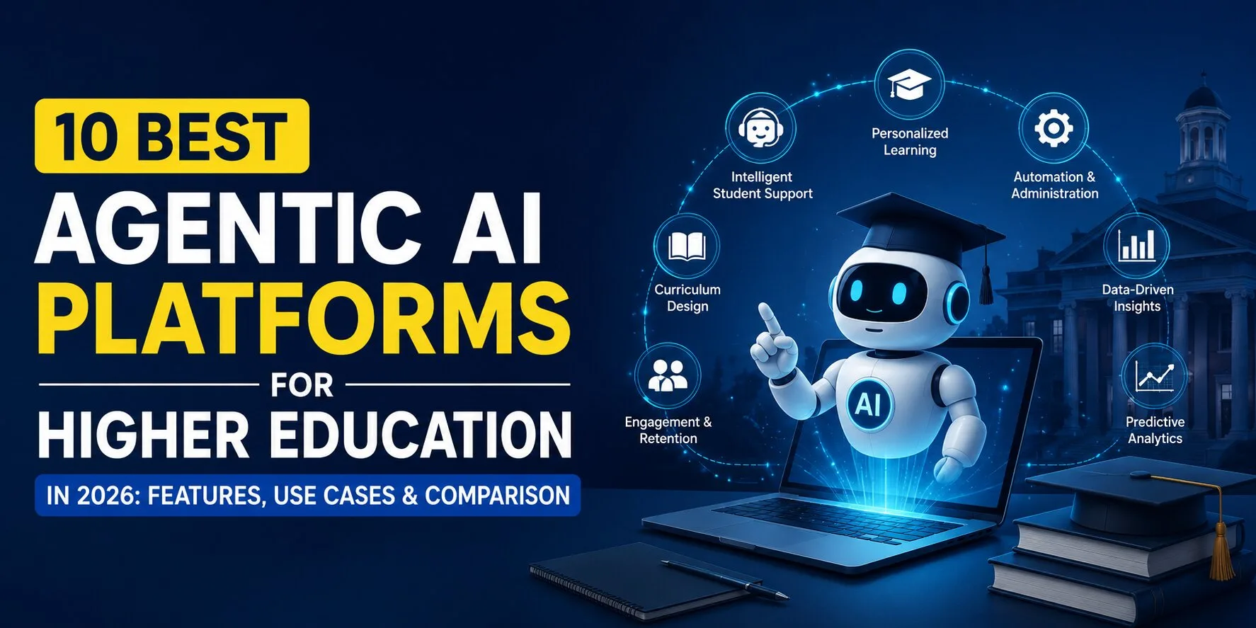 10 Best Agentic AI Platforms for Higher Education in 2026: Features, Use Cases & Comparison