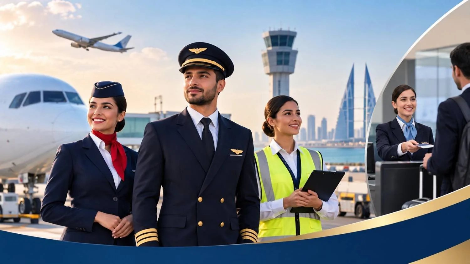 What Career Opportunities Follow Aviation Courses in Bahrain?