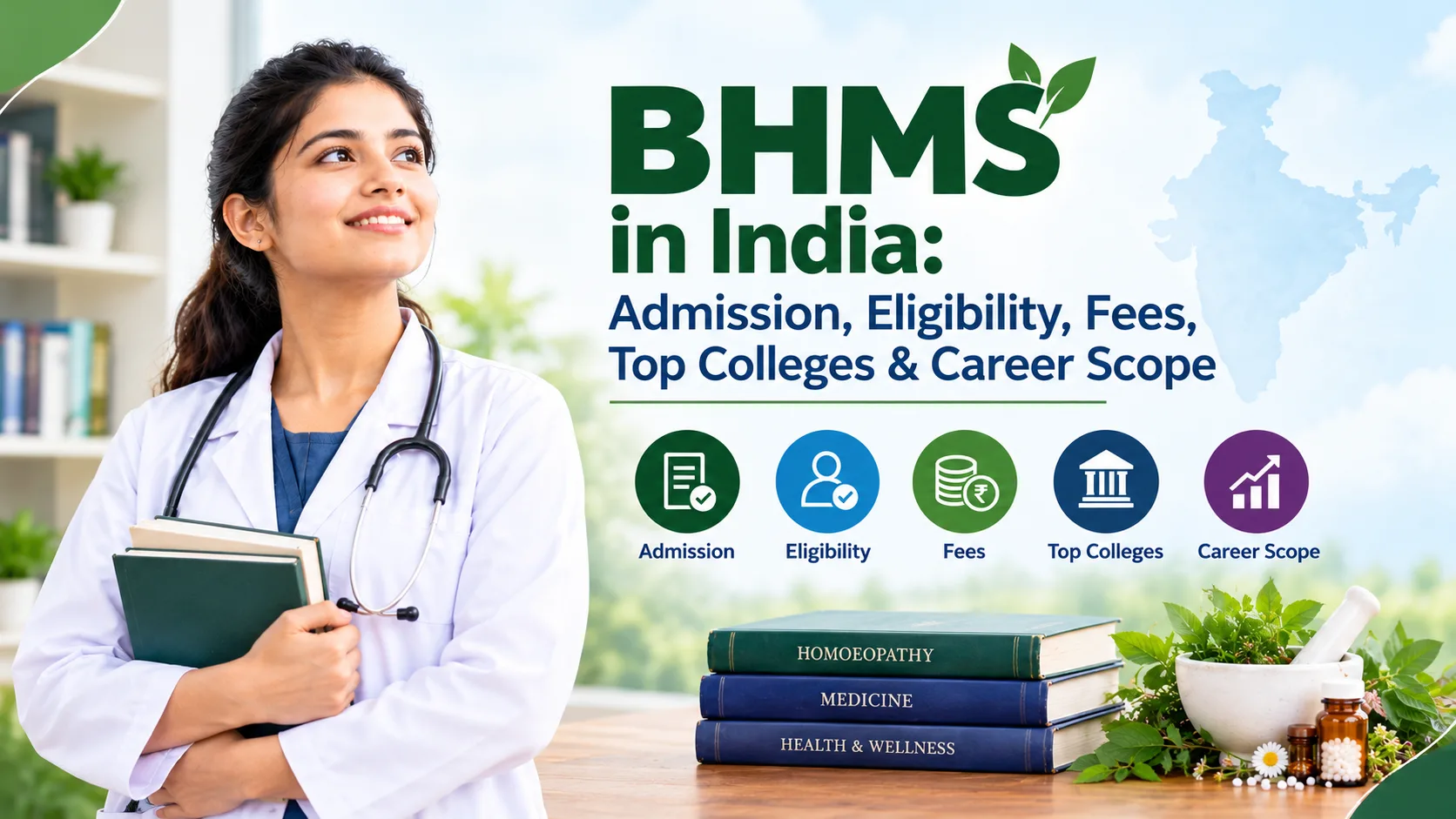 BHMS in India: Admission, Eligibility, Fees, Top Colleges & Career Scope
