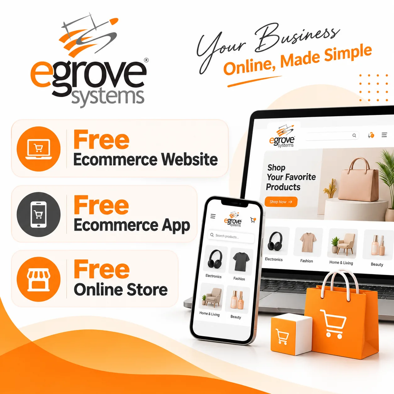Free Ecommerce Website vs. Free Online Store: What’s the Difference?