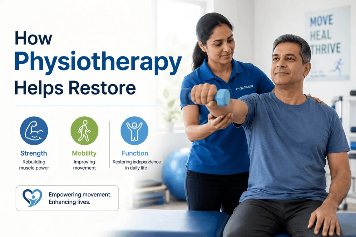 How Physiotherapy Helps Restore Strength, Mobility, and Function