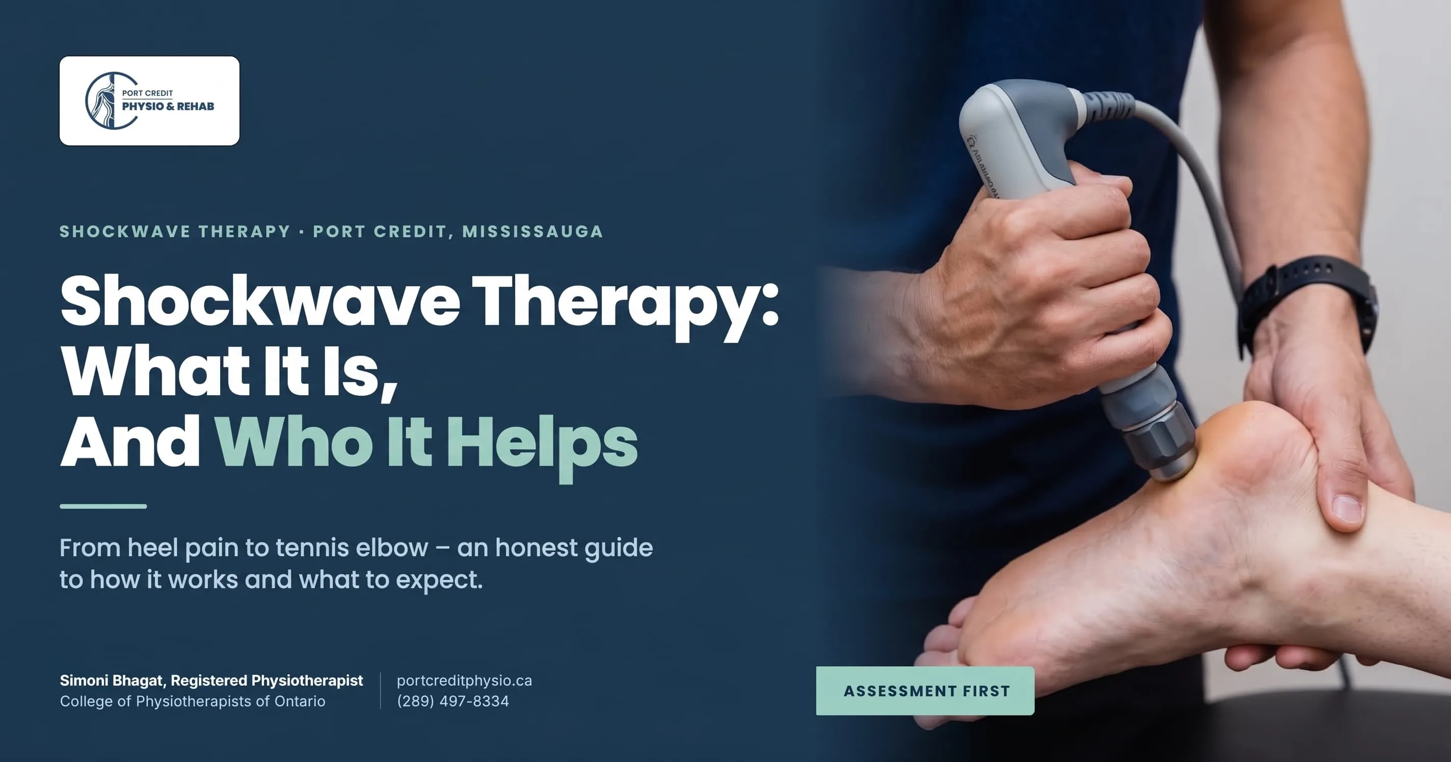 Shockwave Therapy in Port Credit & Mississauga: What It Is and Who It Helps