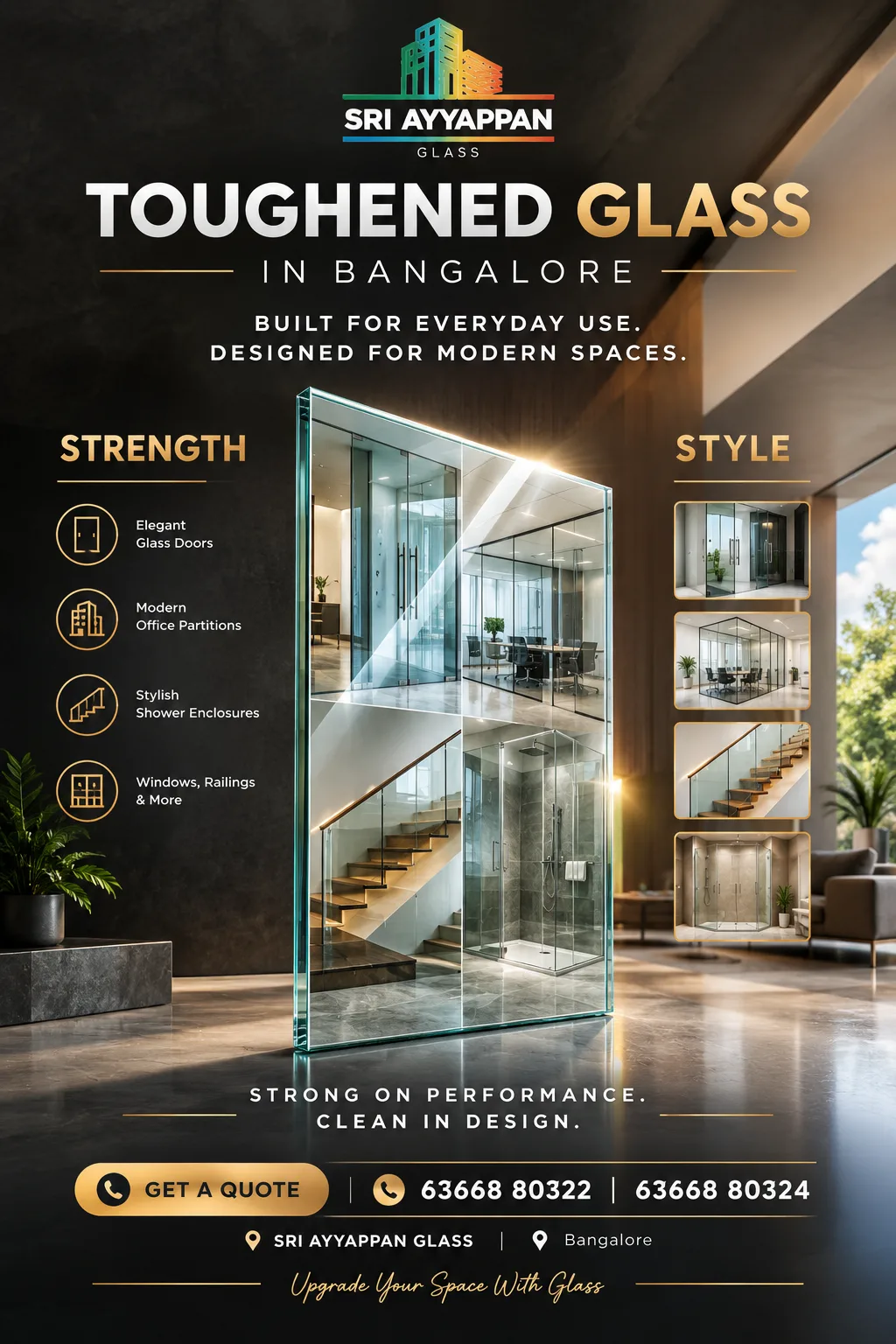 What Makes Glass a Practical Choice for Modern Offices and Interiors in Bangalore?