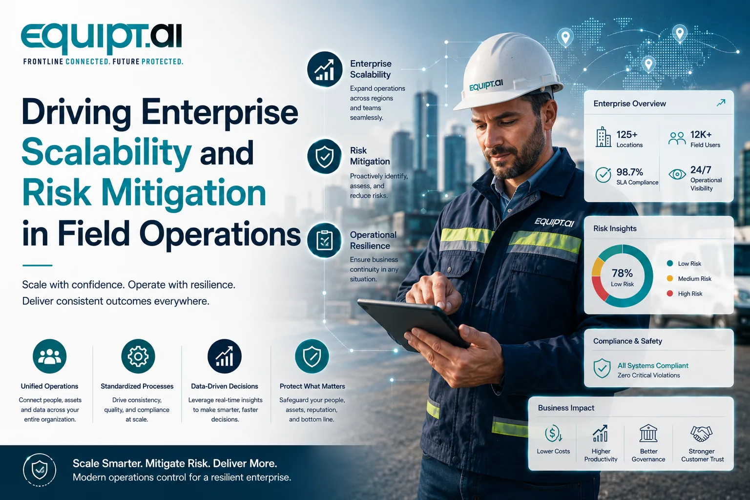Driving Enterprise Scalability and Risk Mitigation in Field Operations