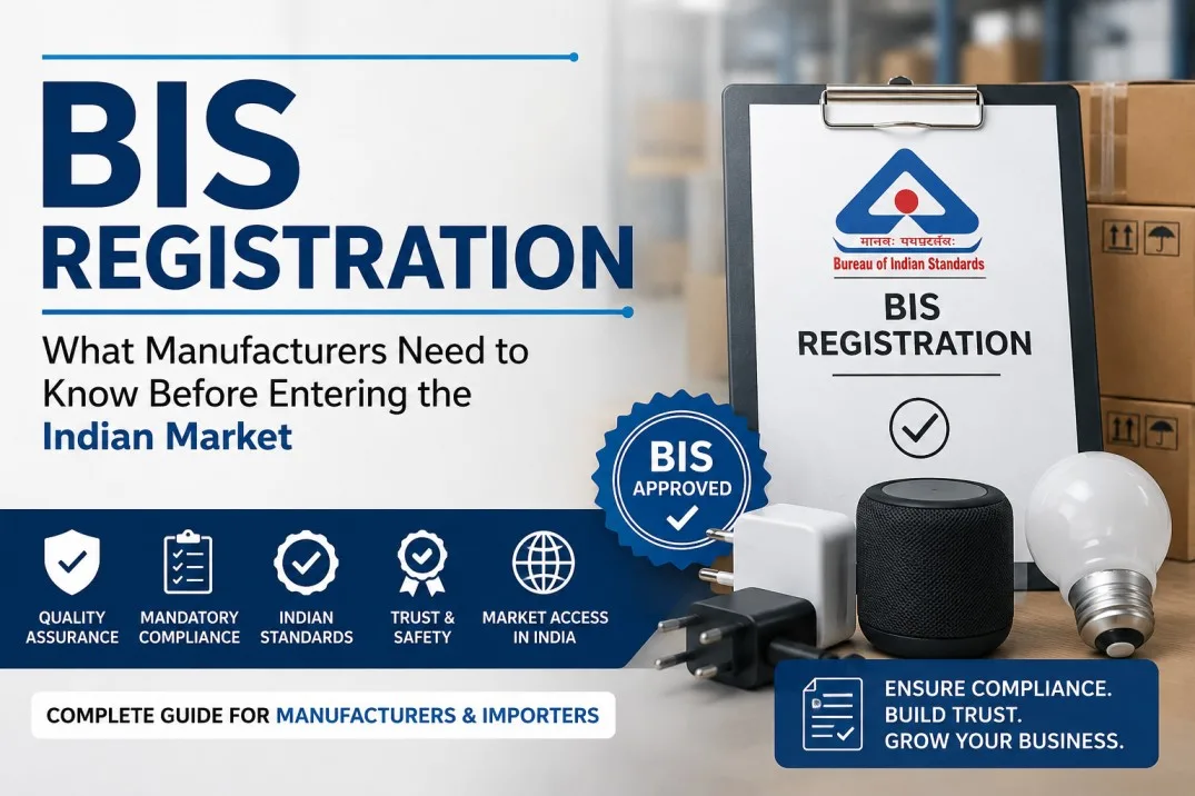 BIS Registration for Manufacturers and Importers