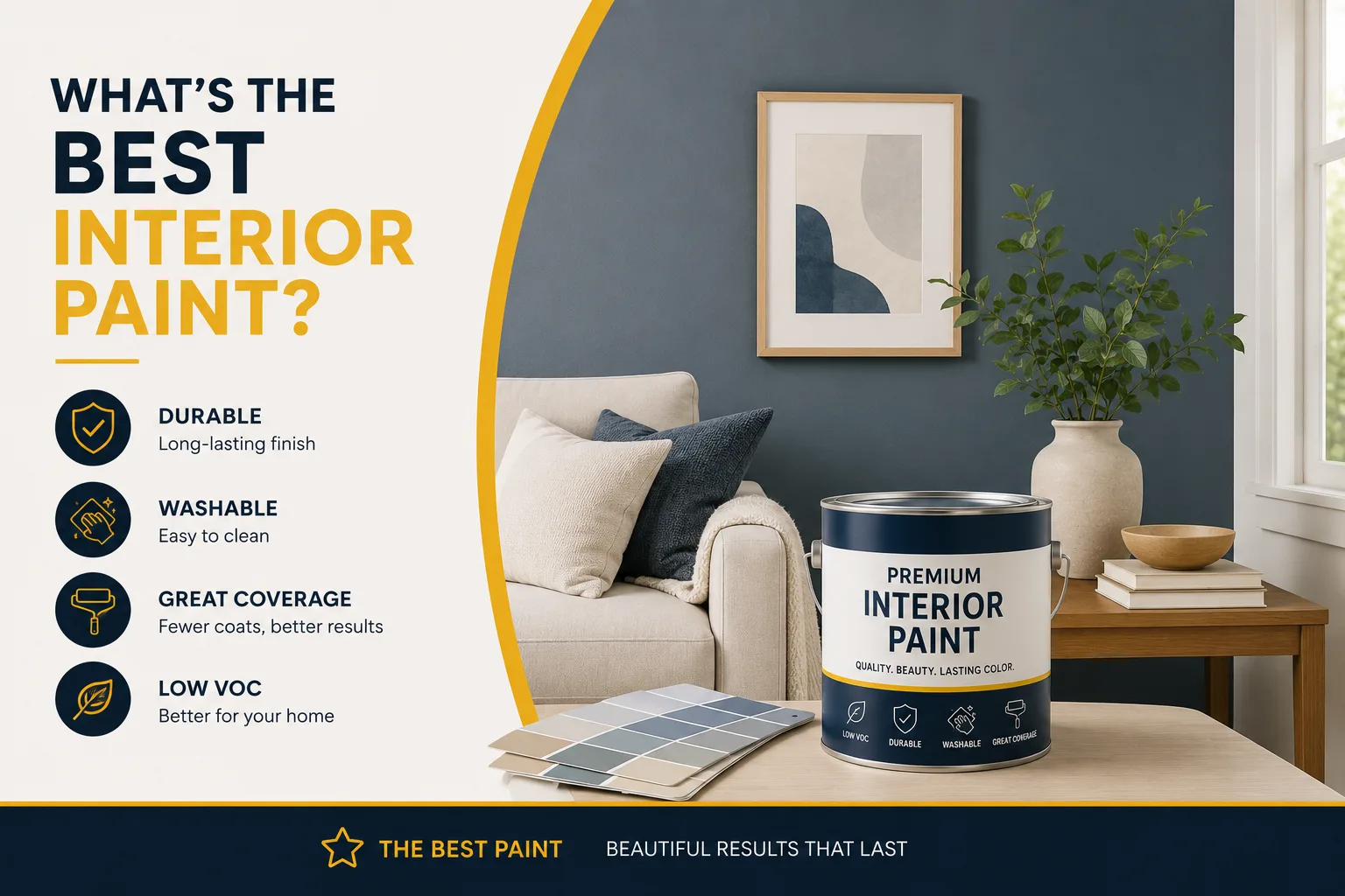 What's the Best Interior Paint for Your Home? A Contractor's Guide