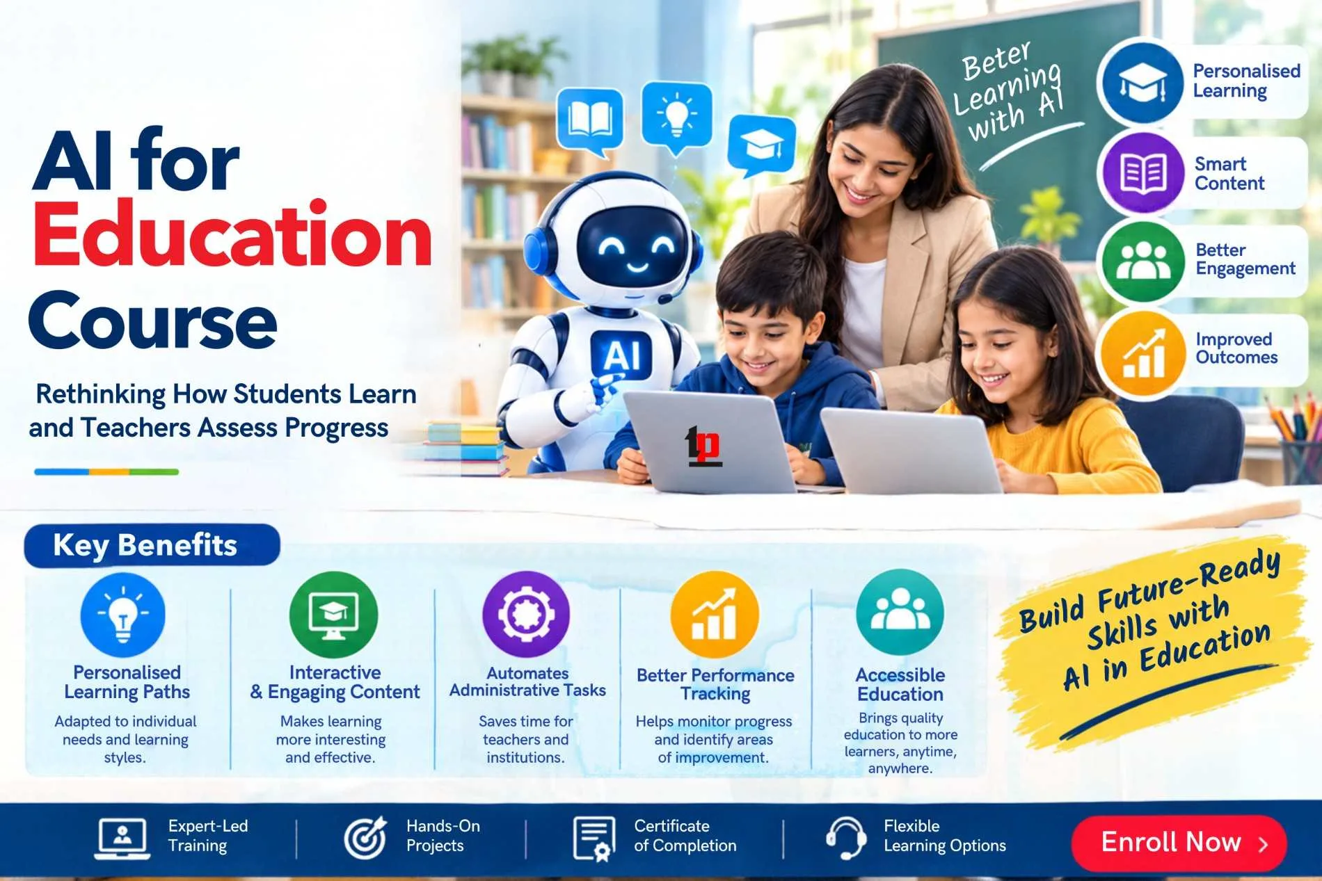 AI for Education Course: Rethinking How Students Learn and Teachers Assess Progress