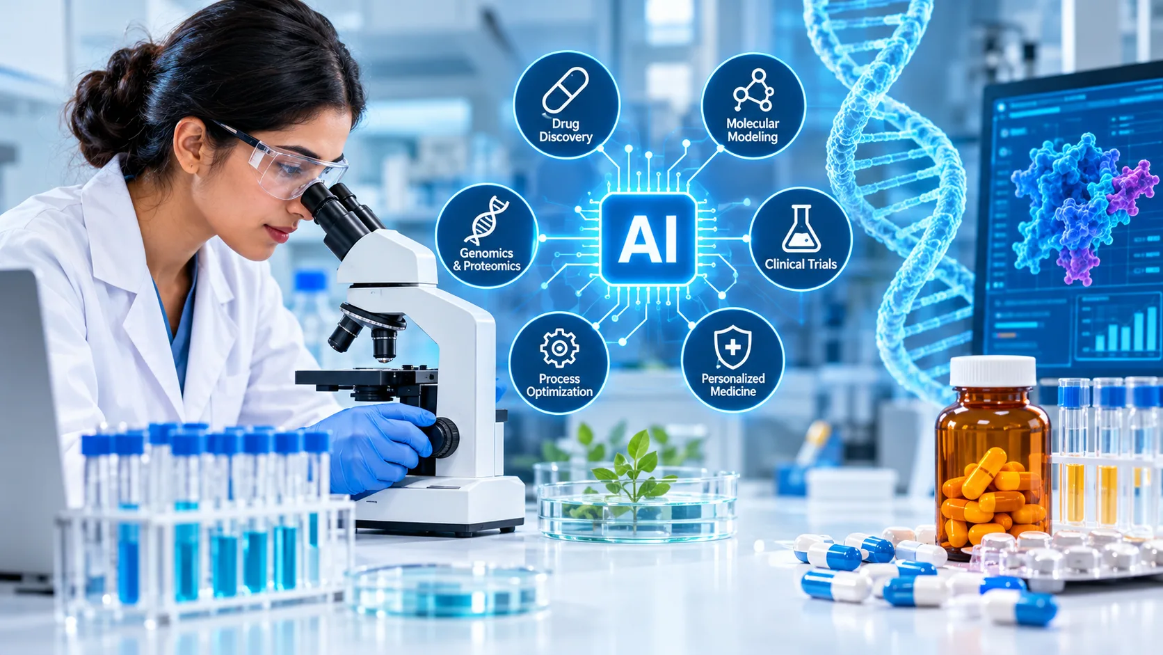 How Can AI for Pharmaceuticals & Biotechnology Support Innovation in Healthcare
