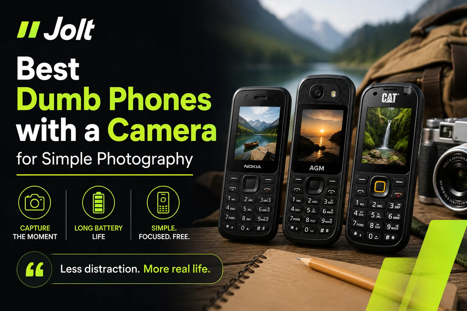 Best Dumb Phones with a Camera for Simple Photography