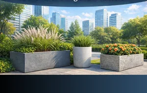 Sustainable Landscaping: Why FRP Planter Pots Are Ideal for Modern Architecture