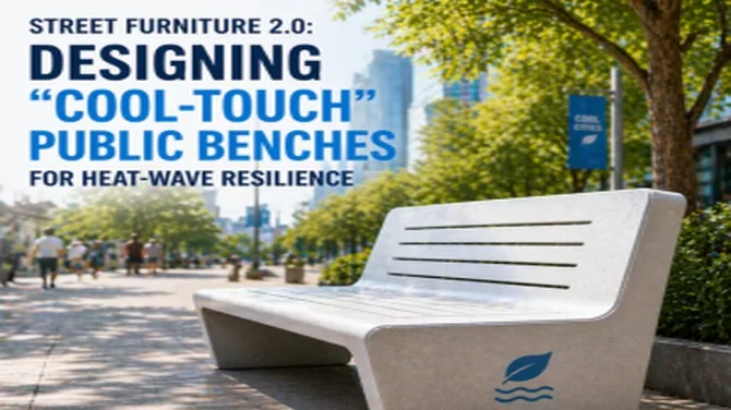 FRP Benches: The Future of Heat-Resistant and Climate-Smart Public Seating