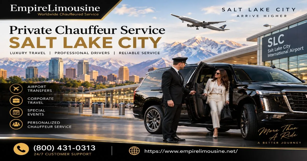 Private Chauffeur Service Salt Lake City: Comfortable and Reliable Travel