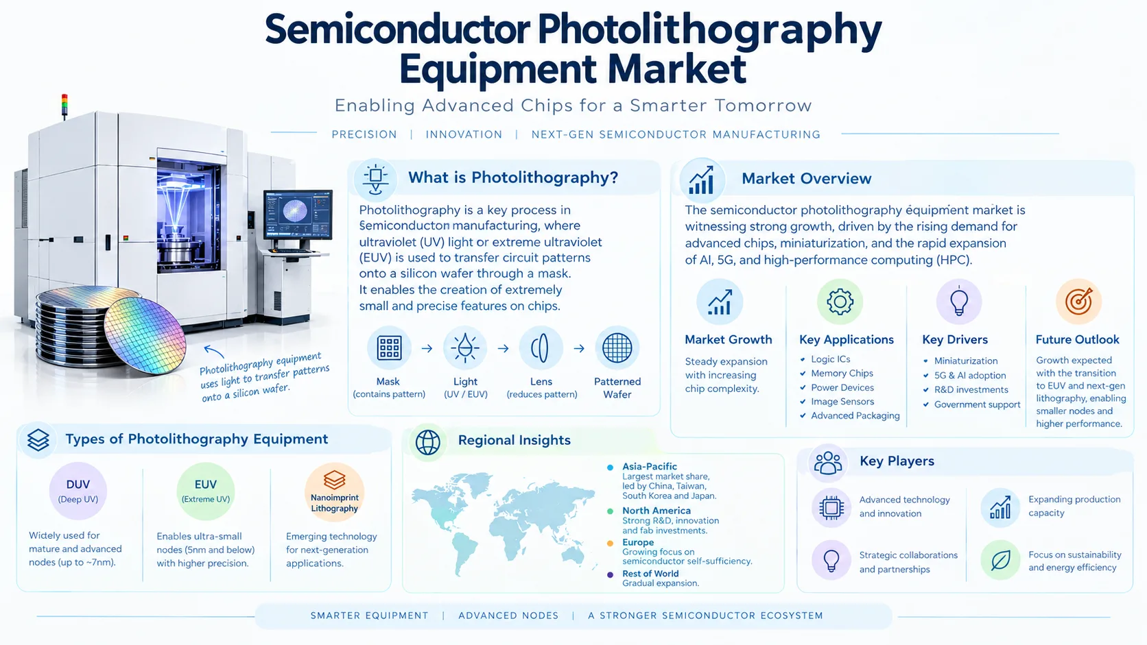 What Is the Semiconductor Photolithography Equipment Market Size and Forecast 2026–2035?
