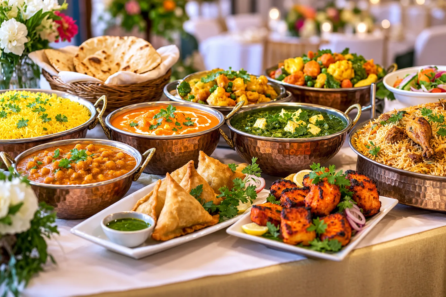 Vegetarian and Non-Vegetarian Indian Catering Options for Richardson Events