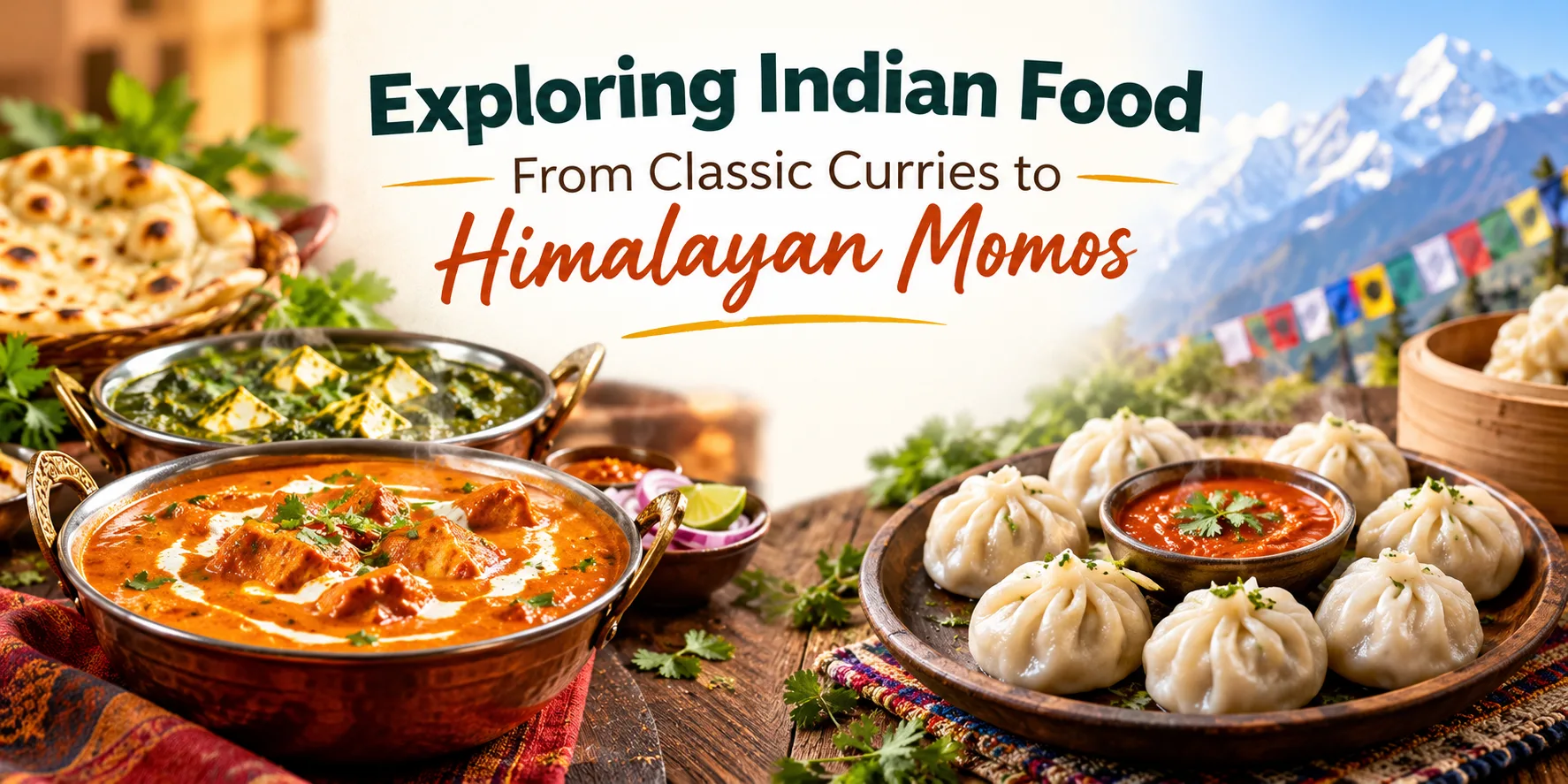 Exploring Indian Food From Classic Curries to Himalayan Momos