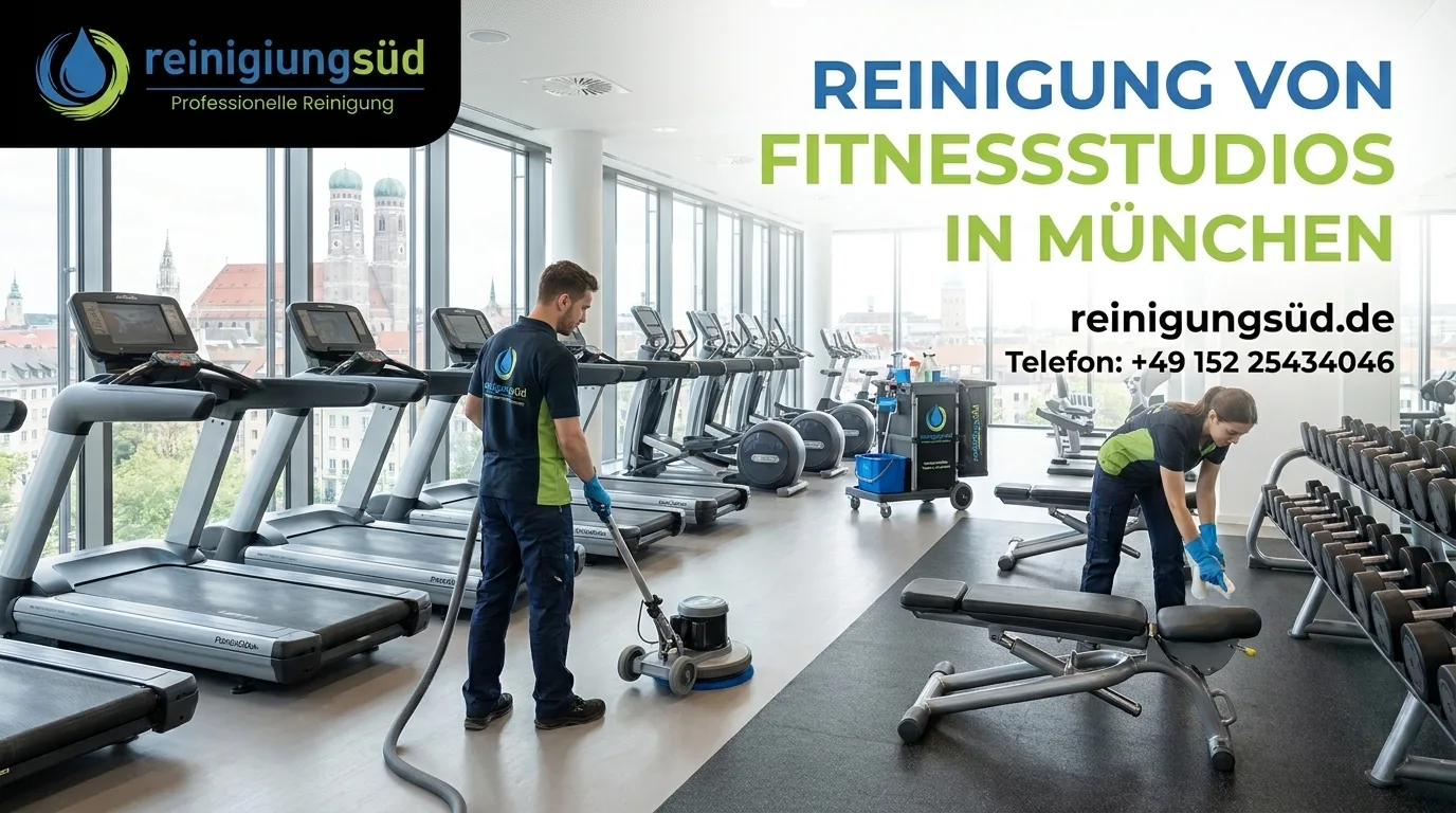 Reinigung von Fitnessstudios München: Hygiene & Qualität