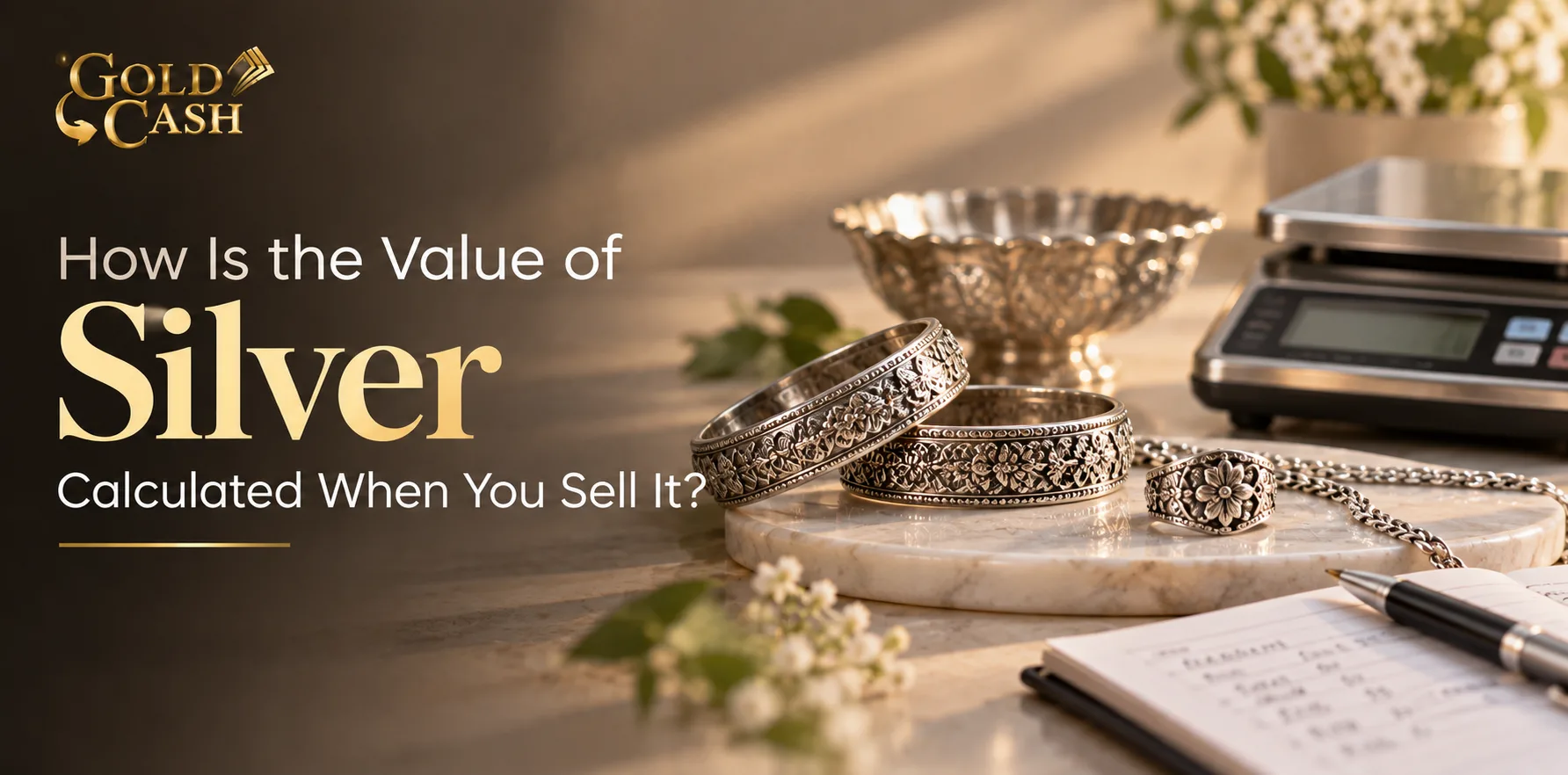 How Is Silver Value Calculated When You Sell It?