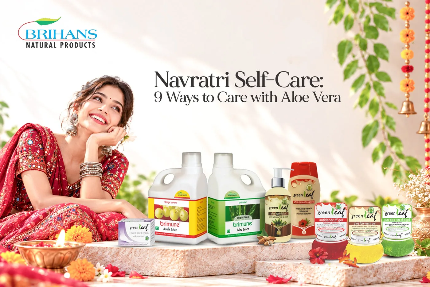 Navratri Self-Care: 9 Ways to Care with Aloe Vera
