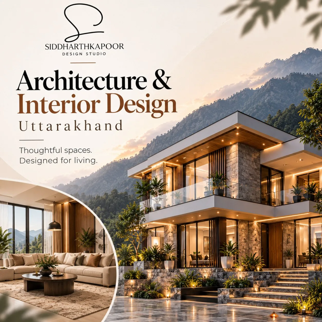 Interior Design and Architecture Services in Uttarakhand: Crafting Spaces That Feel Like Home