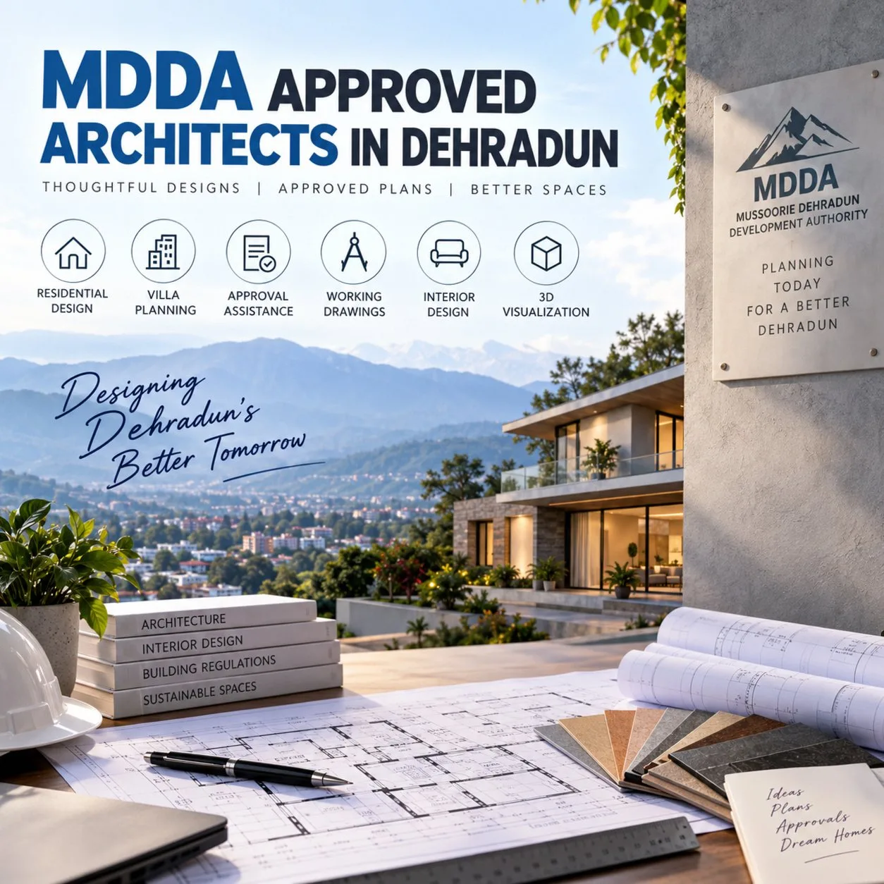 MDDA Approved Architects in Dehradun | Home, Villa & Building Design