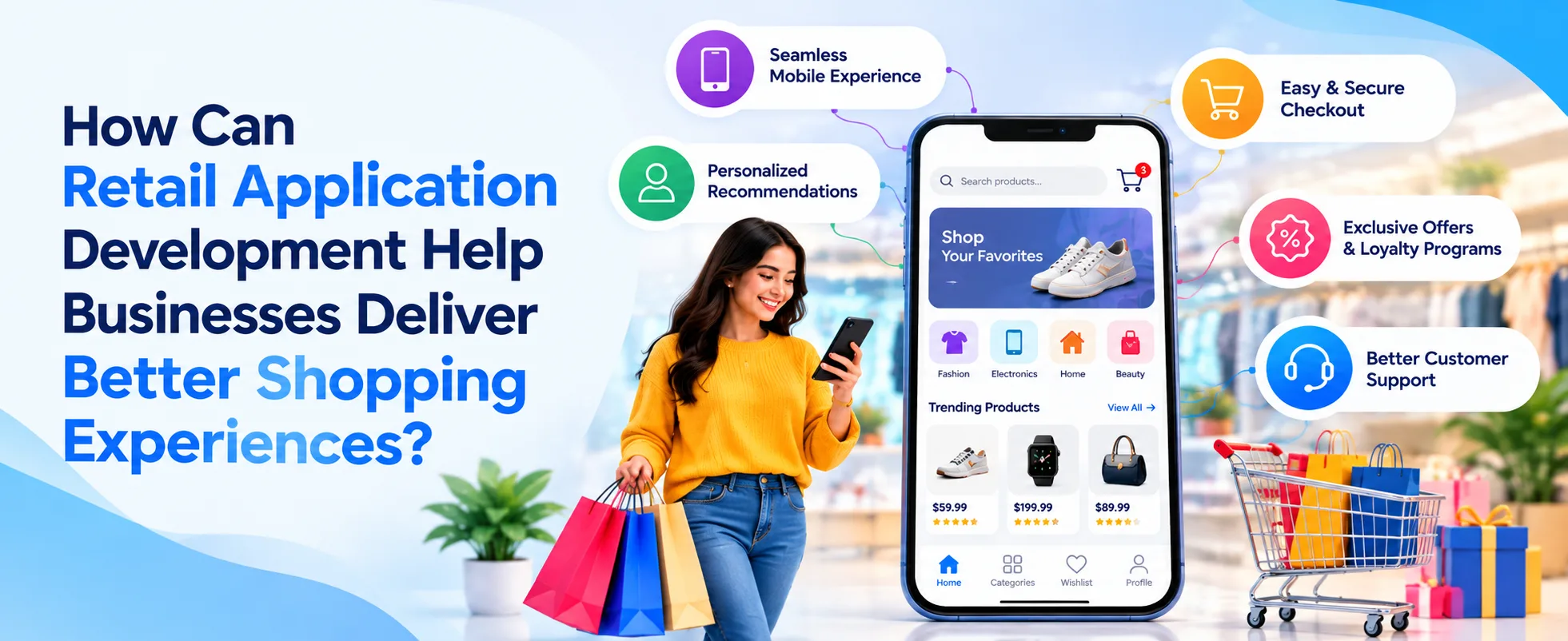 How Can Retail Application Development Help Businesses Deliver Better Shopping Experiences?
