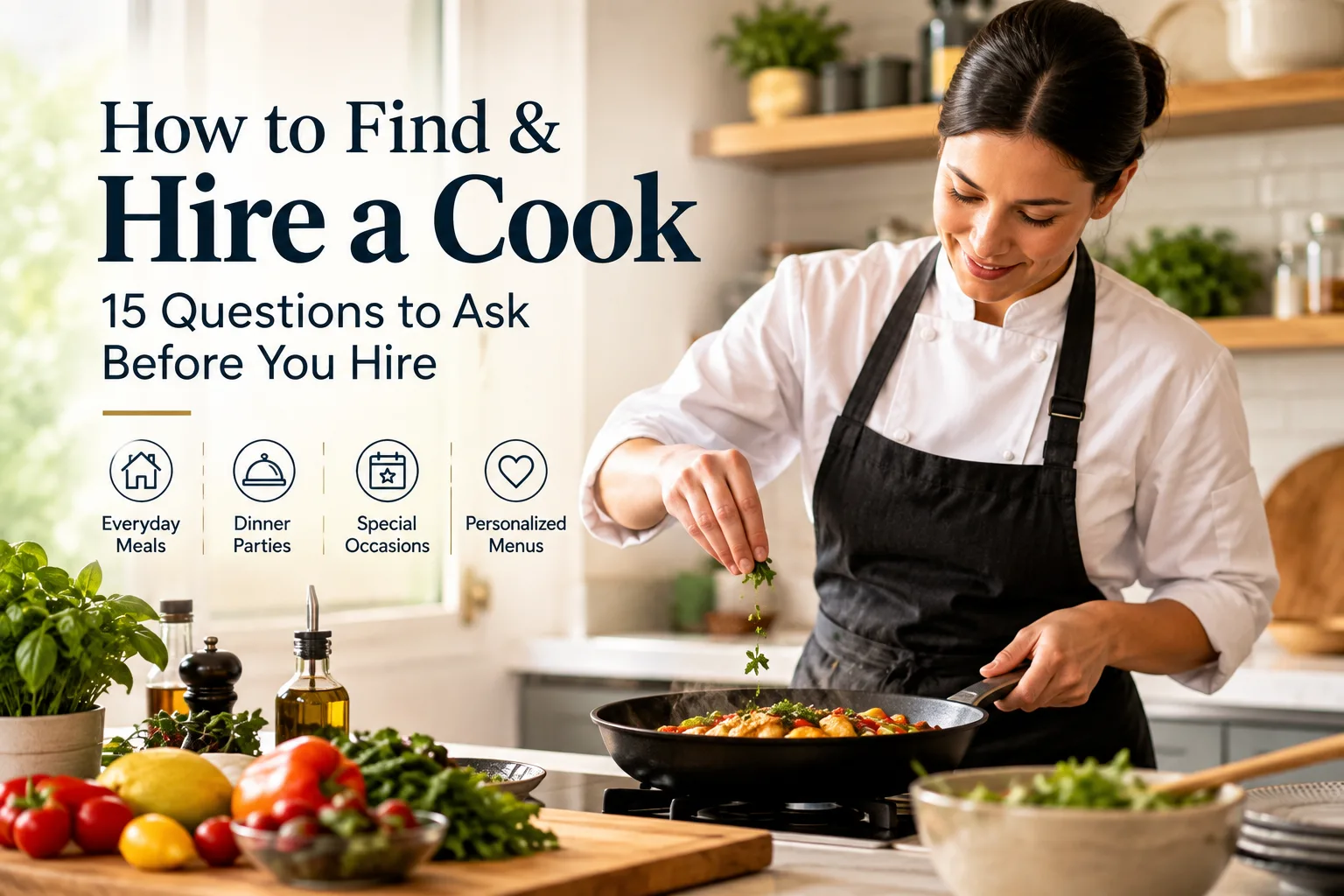 How to Find & Hire a Cook: 15 Questions to Ask Before You Hire